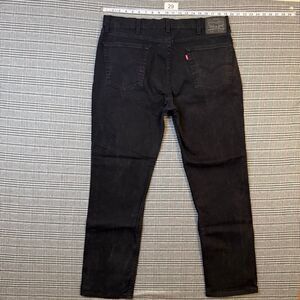 Levi's 514 Men's Black Jeans W38 L32 Denim Straight Fit